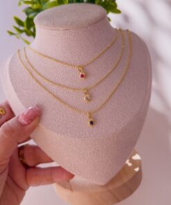 21025 - Collar armado punto de luz