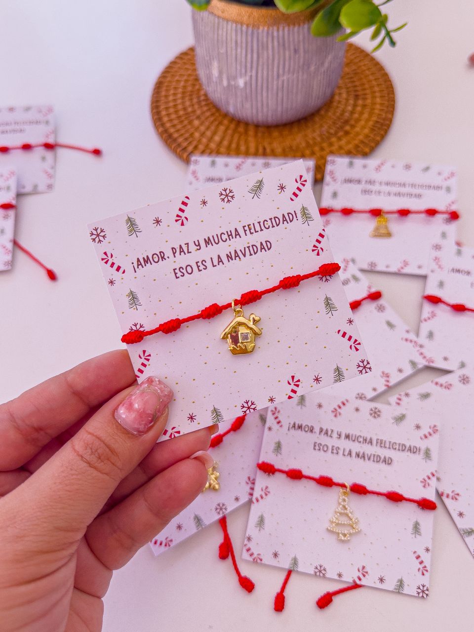 41014 - Pulsera nudos con dije