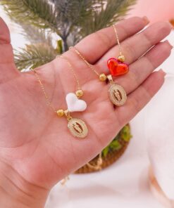 21053 - Collar armado san benito con corazon