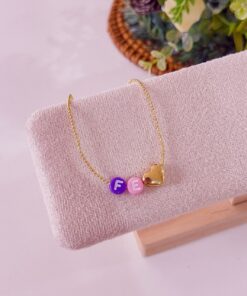 21013 - Collar armado letras colores