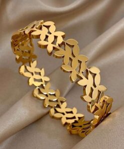 41124 - Pulsera acero dorado