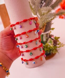 41137 - Pulsera roja con dije