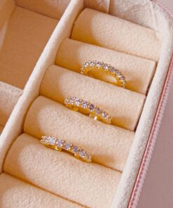 81005 - Earcuff cristal blanco