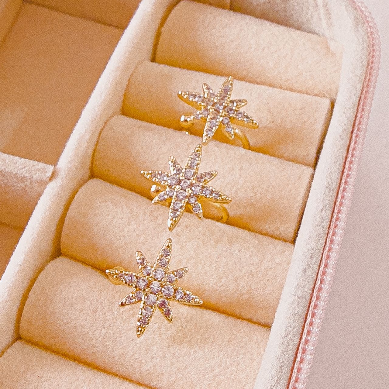 81012 - Earcuff cristal estrella