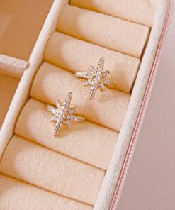 81014 - Earcuff cristal estrella
