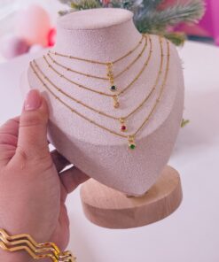 21118 - Collar armado punto de luz