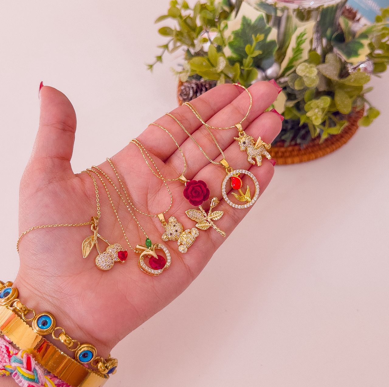 21121 - Collar armado dorado