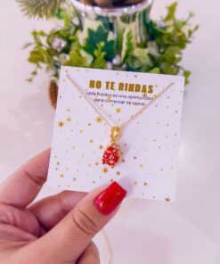 20101 - Collar armado maleta roja