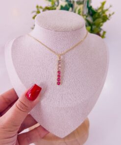 20100 - Collar armado multi cristal