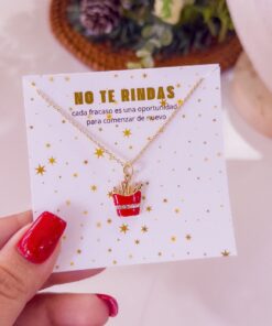 20145 - Collar armado papas mcdonalds
