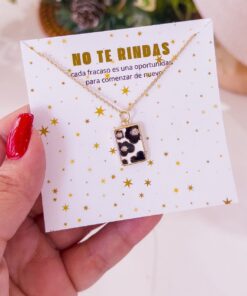 20152 - Collar armado tipo vaca