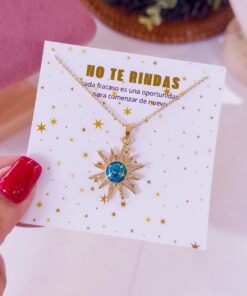 20176 - Collar armado constelacion estrella azul