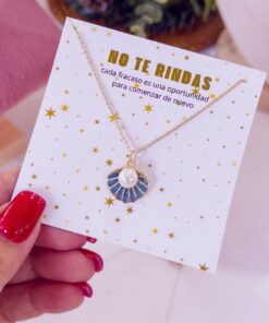 20177 - Collar armado ostra con perla