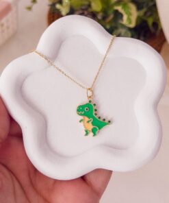 20205 - Collar armado dinosaurio