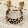 41006-12 Pulsera tela animal print