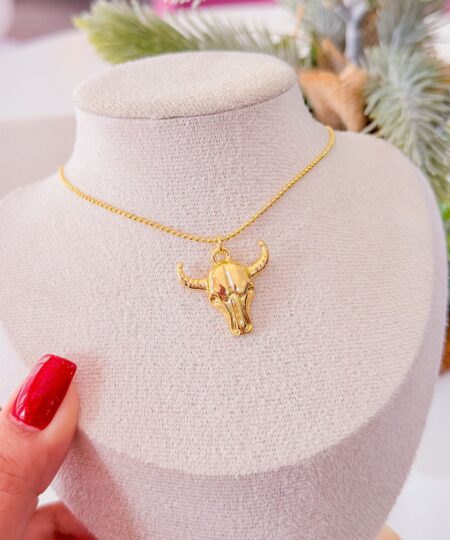 20021 - Collar armado toro dorado