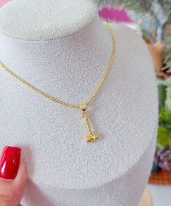 20093 – Collar armado mazo dorado