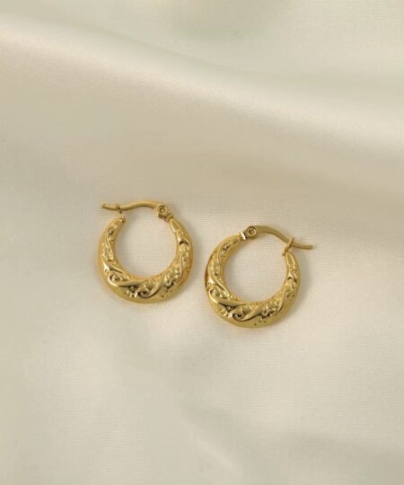 80186 - zarcillos de acero