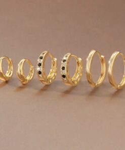 80419  -  Set 3 par Zarcillos cristales