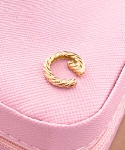 81002 - Earcuff dorado entorchado