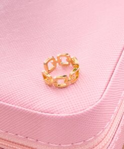 81007 - Earcuff dorado cadena