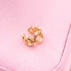 81008 - Earcuff dorado cadena