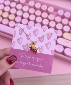 20040 - Collar armado mapa venezuela - COLLAR