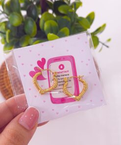 80158 - Candonga acero dorado en V