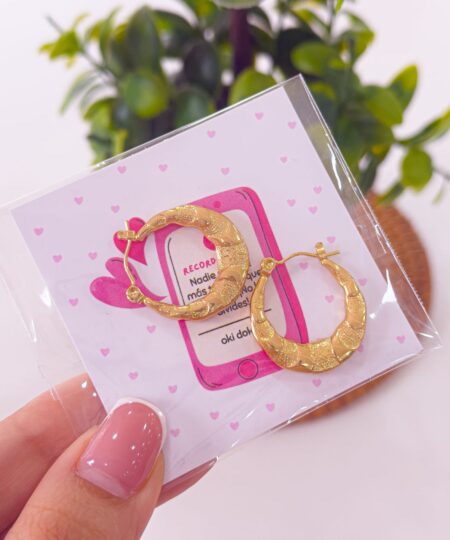 80152 - Candonga acero dorado U