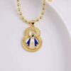 21009 - Collar armado Virgen maria