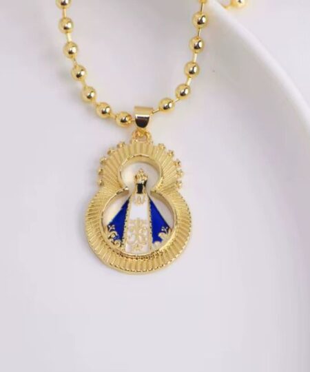 21009 - Collar armado Virgen maria