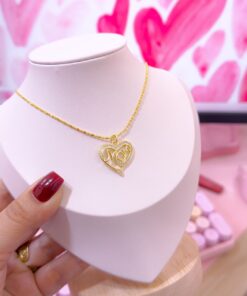 20324 - Collar armado mama Corazon MOM