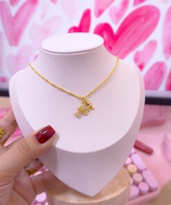 20332 - Collar armado mama con corazon