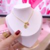 21008-1 Collar armado niña con corazon