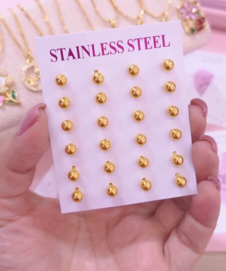 80460 - Set 12 topitos dorados