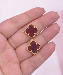 20204-3 Dije Trebol conector marron